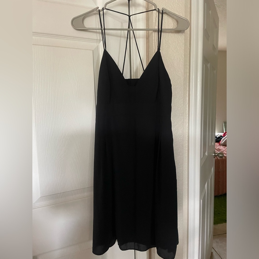 Express Black Mini Dress - Size 8